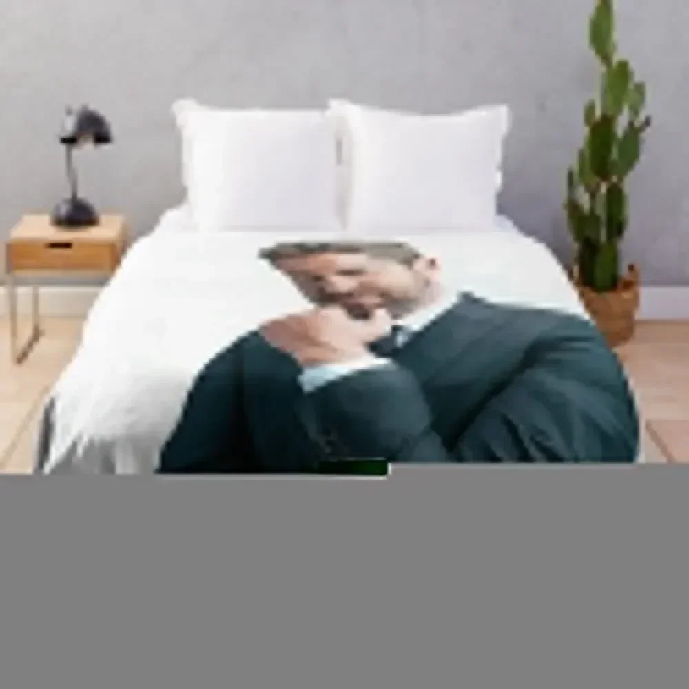 

Gerard butler Throw Blanket Luxurious Soft Fuzzy Blanket for Sofa Bed