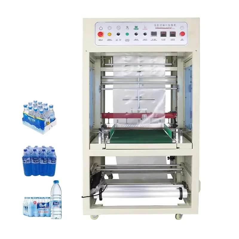 【Seller's Recommendation】New Design Mineral Water Jacket Film Machine 220v Bottled Products Heat Shrink Packaging Machine