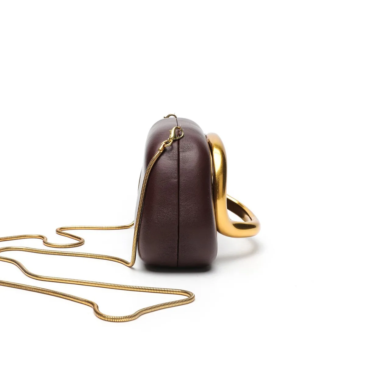 กระเป๋าคลัทช์กล่องสีแดงไวน์, กระเป๋าโครงโลหะสไตล์วินเทจ, กระเป๋าสะพายข้างสำหรับงานกลางคืนที่หรูหรา, กระเป๋าใส่โทรศัพท์ขนาดเล็กน้ำหนักเบา