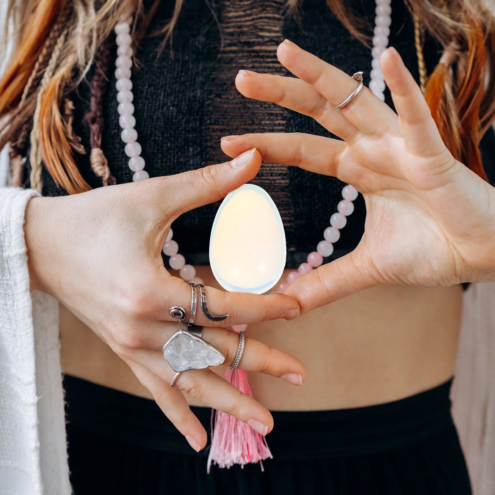 

4 шт., массажные листы, декор, гладкие камни для большого пальца, практичные Гуа Ша, полированные, для медитации, креативные карманные, исцеляющие, для лица, настольные подарки