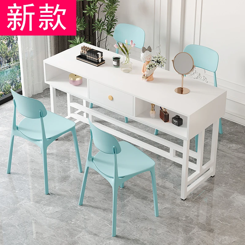 Yhl Fashion Trending Single Double New Japanese Beauty Salon Nail Table Workbench Economical