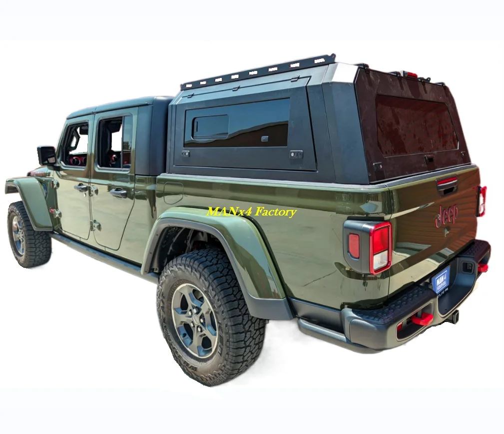 

Deluxe Edition Pickup Canopy Truck Topper Smartcap for Jeep Gladiator Tacoma