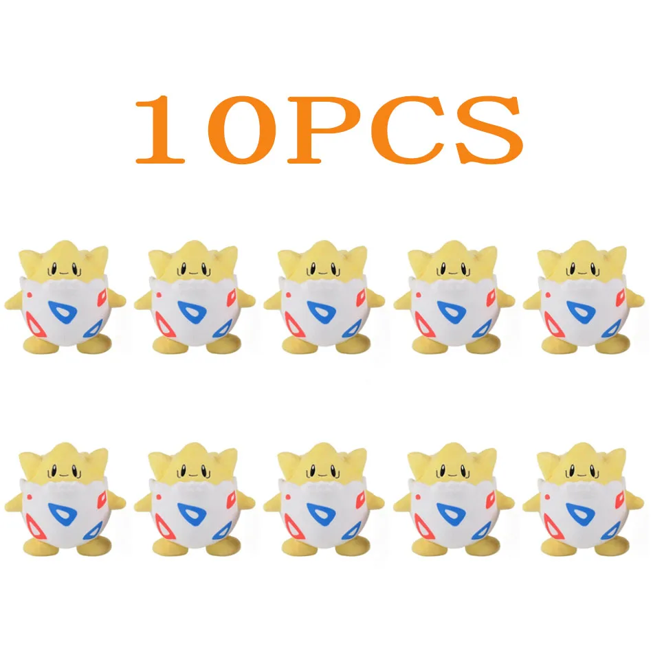 10 Stück offizielle Pokemon-Plüschtiere – Charmander, Squirtle, Pikachu-Plüsch, Bulbasaur-Stofftier, Pokemon-Puppe, Geburtstagsgeschenk