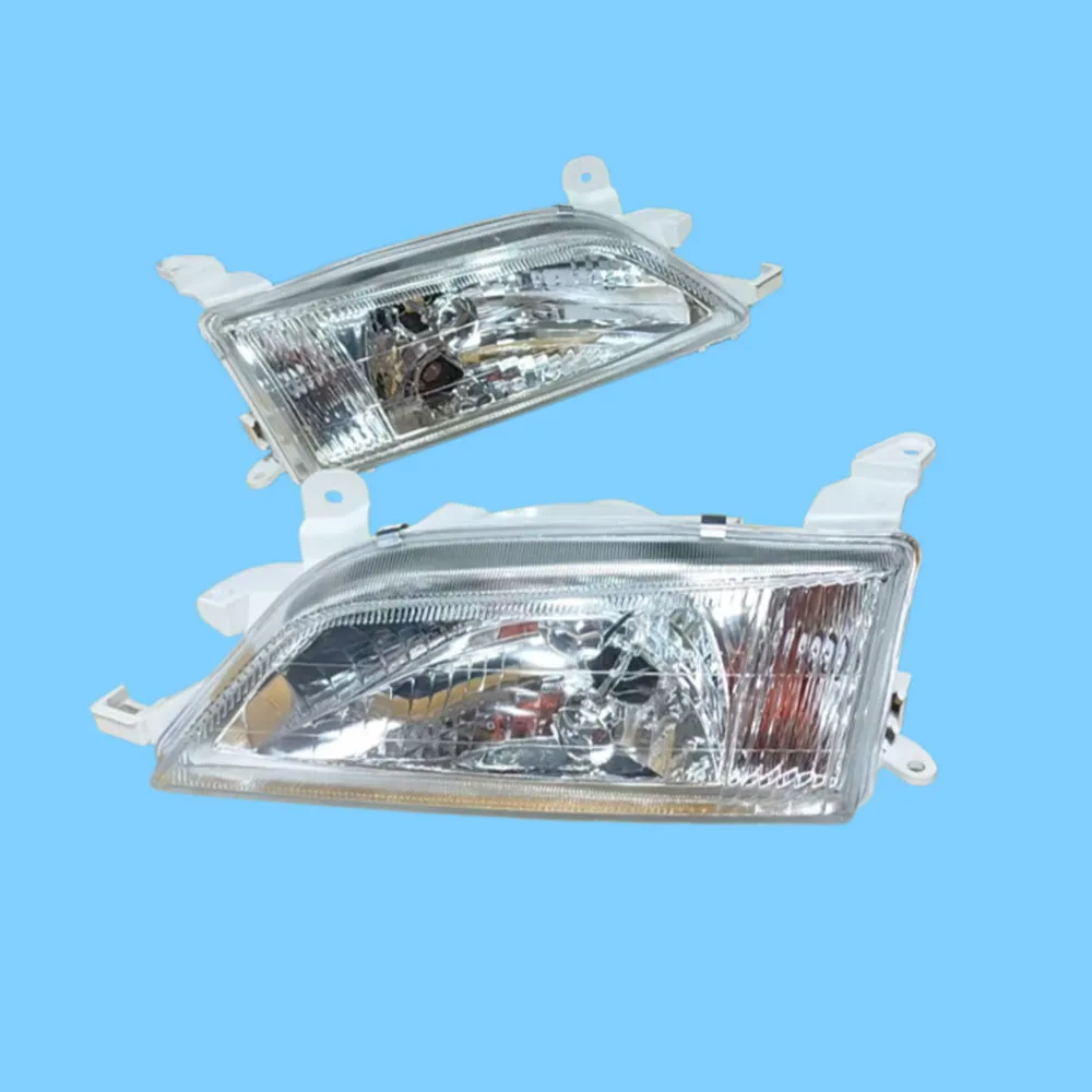 

Подходит для Toyota CARINA AT211 1996, хрустальные фары, 2 шт.