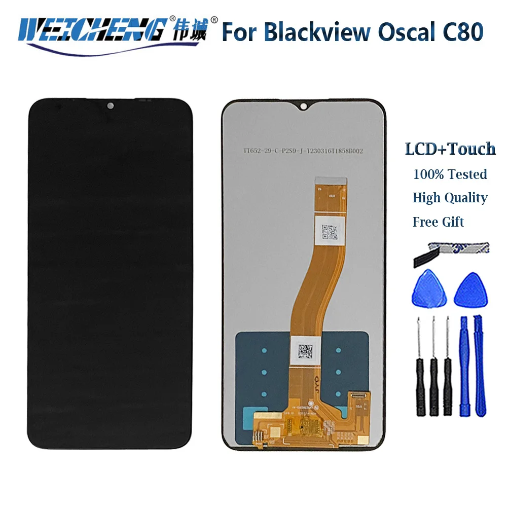 Originale per Blackview OSCAL C80 Display LCD per Blackview Oscal C20 C30 S70 S60 Pro C60 C70 S80 Tiger 12 Display LCD