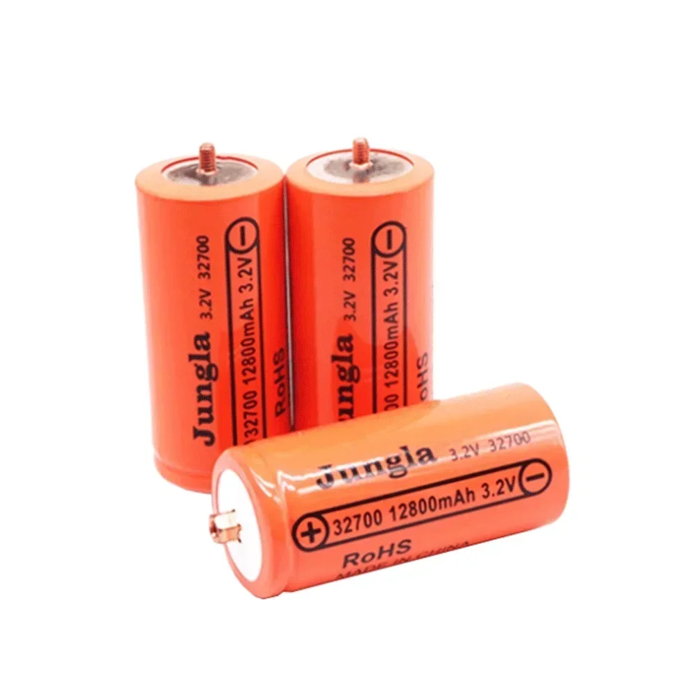 100% Original 32700 12800mAh 3.2V lifepo4 Rechargeable Battery Professional Lithium Iron Phosphate Power Battery with screw