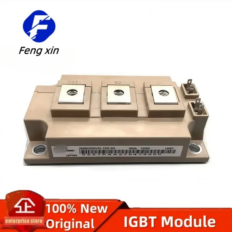 2MBI300VD-120-50 New Original 1200V 300A thyristor IGBT Power Driver Module IGBT Module 2MBI300VD 120 50 2MBI300VD-120 2MBI300VD