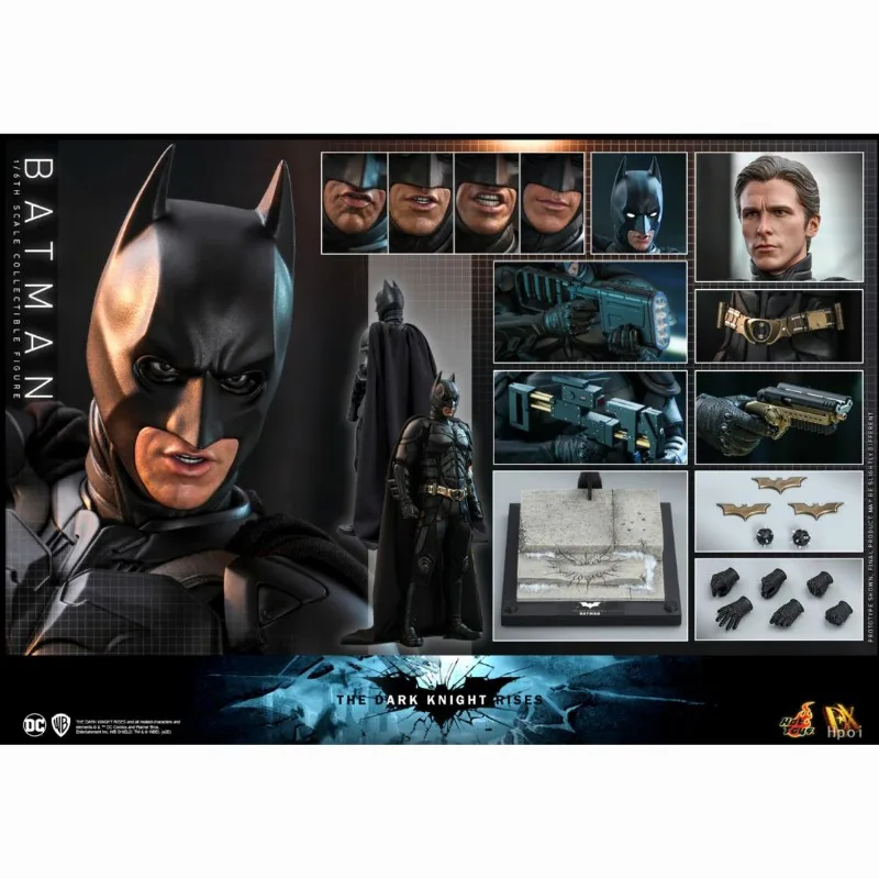 Товары Аксессуары 100% оригинальные Hottoys DX19 Темный рыцарь поднимается Бэтмен 1/6 художественная коллекция моделей персонажей фильма подарок