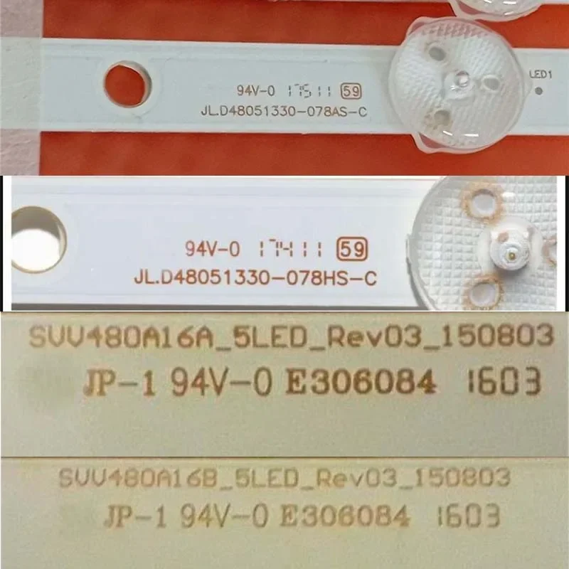 شرائط الإضاءة الخلفية LED لبوش DLED48287FHD DLED48287HDCNTDFVP القضبان VES480UNDS-2D-N11 N12 مجموعات العصابات ل ProCaster LE-48F449