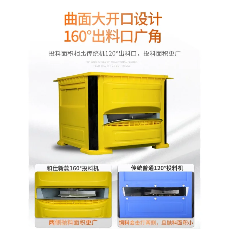 Fish pond automatic fish feeder, fish feed automatic feeder, timing, feeder