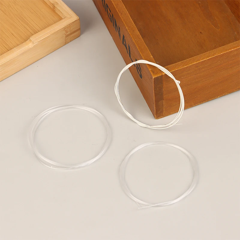 2Set Klassieke Gitaar Snaren Nylon Kern Bassen Verzilverd Koperlegering Wond Snaren Normale Spanning / 6-Snarige Set (028-043)