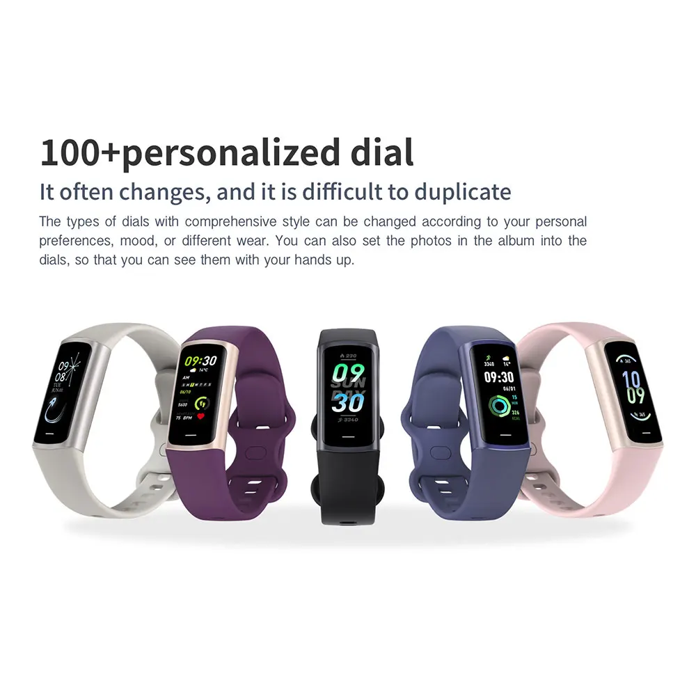 Fitness Tracker com Step Counter, Calorias, Cronômetro, Atividade Tracker, Health Tracker, Monitor de freqüência cardíaca, Sleep Tracker