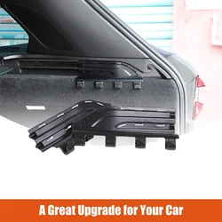 cheya ABS Plastic Black Car Trunk Sunshade Slot Hooks for BMW X5 G05 2019+ Interior Modification Accessories 2 Pcs