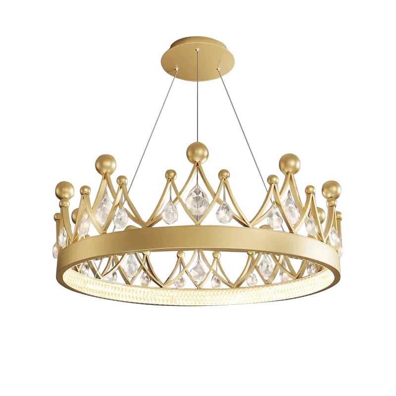 lampada led crystal crown para o quarto das criancas candelabro quente princesa luz celebridade da internet mesmo estilo quarto menina luxo 01