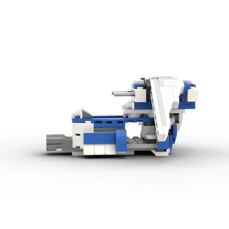 125 pièces Star Fighting Republic Gunship/microfighter LAAT-2x75391 alternative MOC personnaliser modulaire bricolage jouet cadeau d'anniversaire