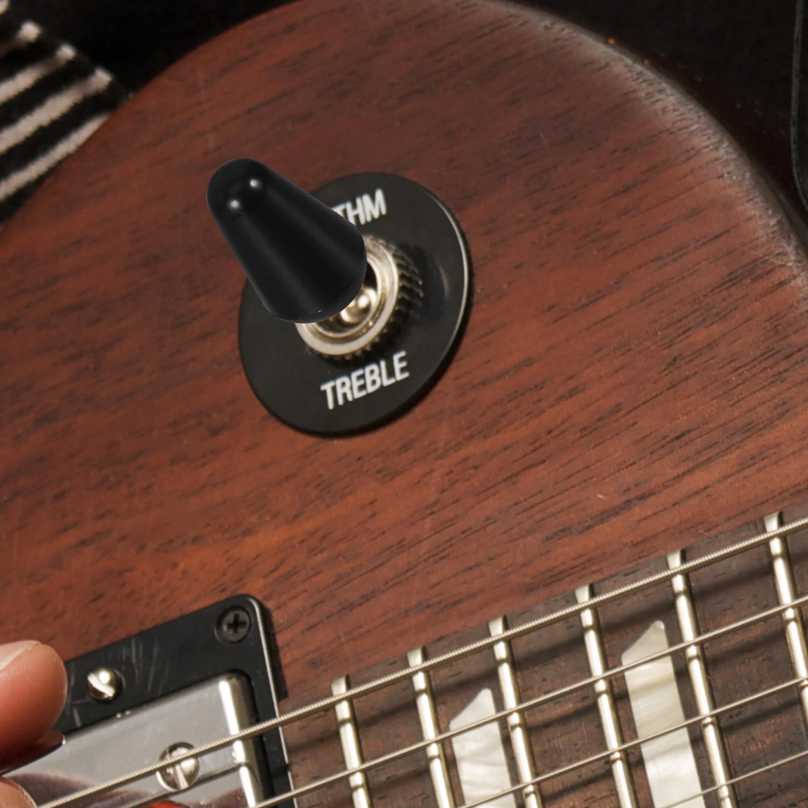 

12Pcs Electric Guitar Pickup Selector Caps Plastic Switch Knobs Replacement 5-Way Tips Guitar Parts Tools Switch Cap