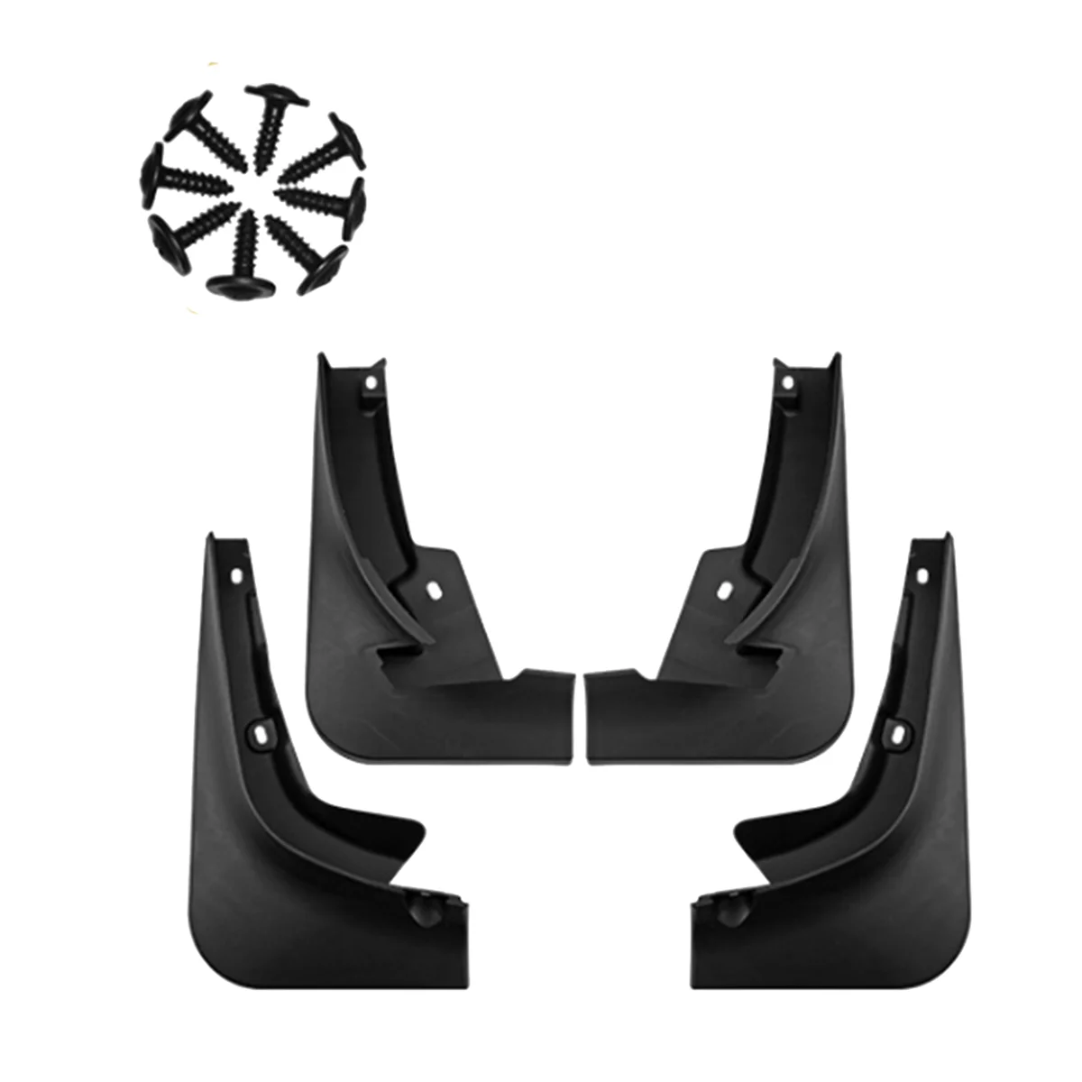 

Car Mudguards Mud Flap Flaps Splash Guards Protector Cover Trim for Dargo 2021+ with Pedal
