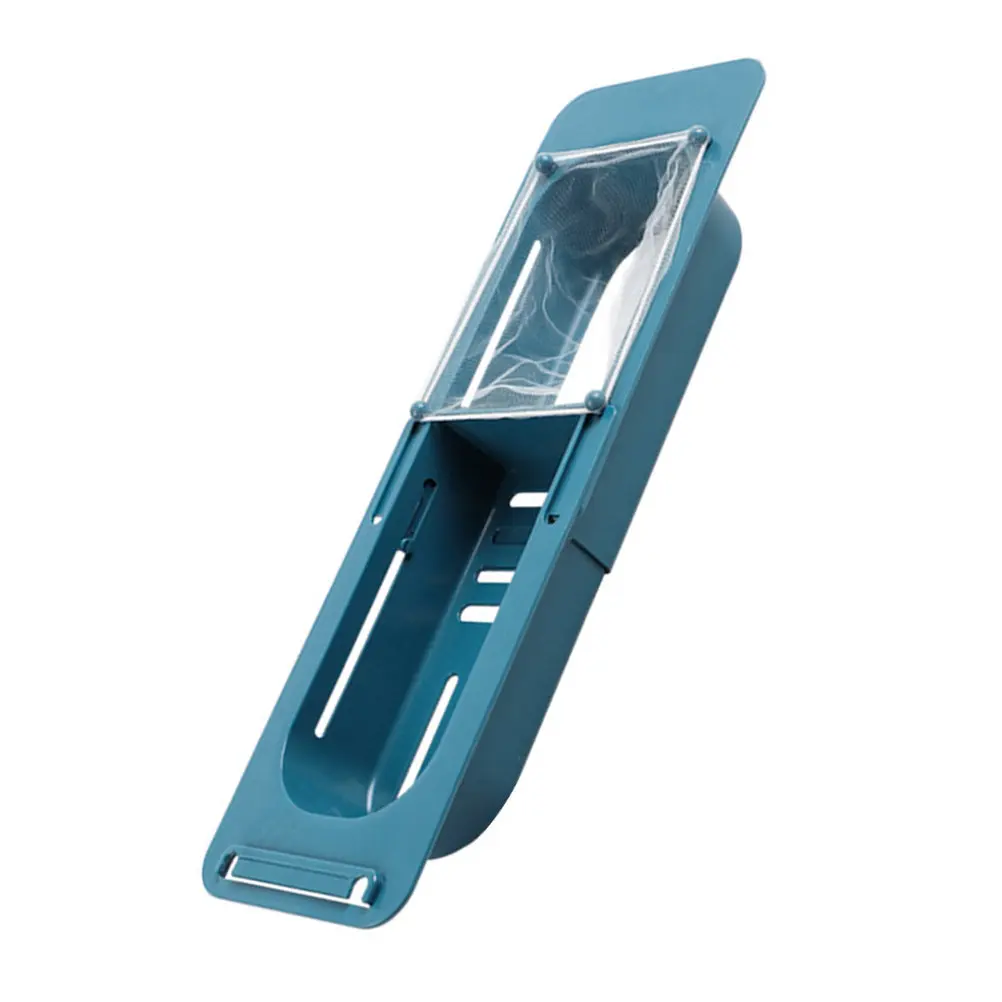 

1Set Telescopic Sink Filter Rack Expandable Kitchen Sink Organizer Rack Premium Plastic Drain Strainer Holder for Tiny Debris