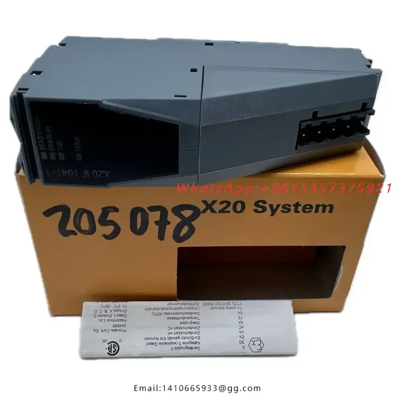 New Ready Stock X20IF1041-1 Industrial Automation PAC Dedicated PLC Programming Controller