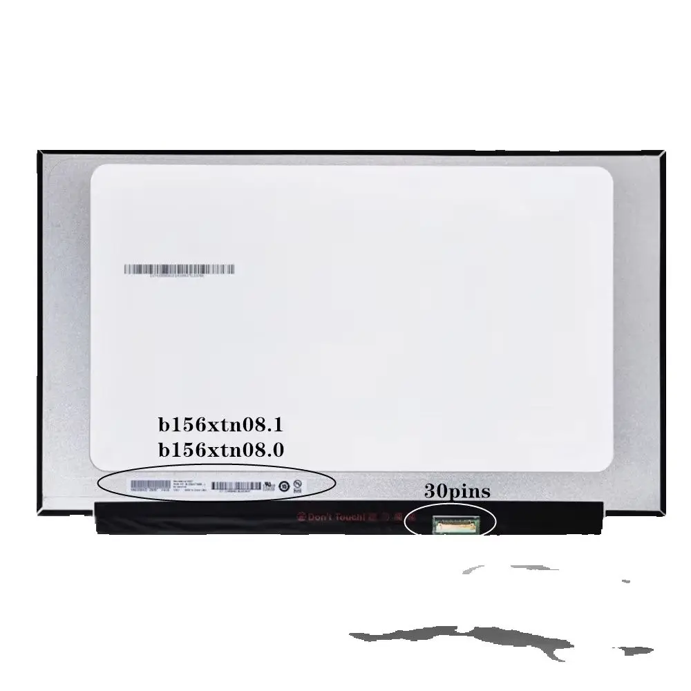 NT156WHM-N44 NT156WHM-N34,N45 B156XTN08.1 N156BGA-EA3 15.6INCH  WITHOUT Screw Holes EDP 30PINS LCD SCREEN PANEL HD 1366X768