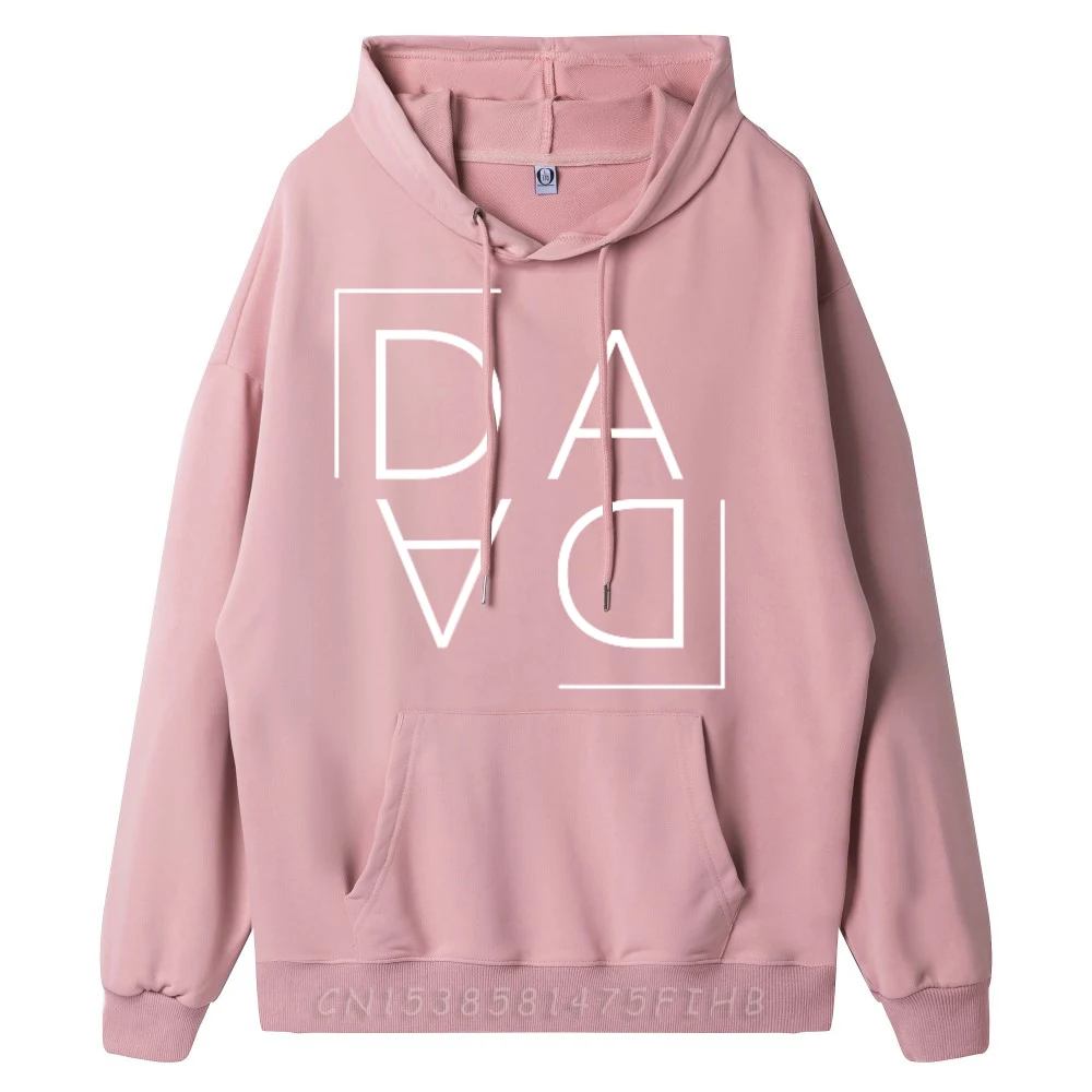 New Girl Dad Boy Dada Hoodies Gift Idea Printed Long Sleeve Cool Hoodies Classic Crew Neck Printing Sweatshirt