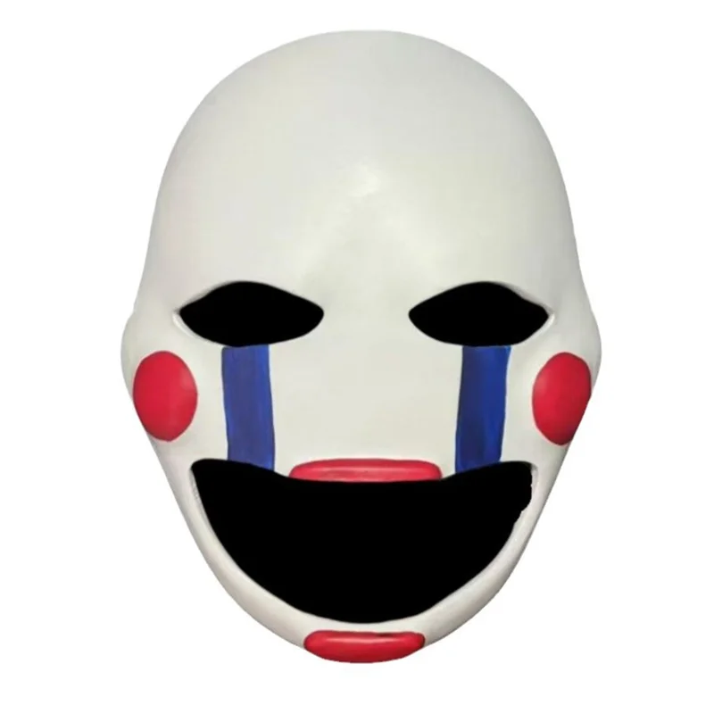 ABUM-Halloween Flower Faced Joker Mask Adult Full Face Role Playing Prop For Movies Cosplay Masquerade Dressed Up Scary