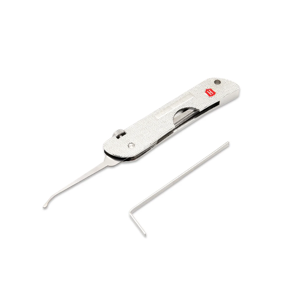 Jackknife Lock Pick Set(8 in 1) Lock Pick Set Locksmith Supplies Repair