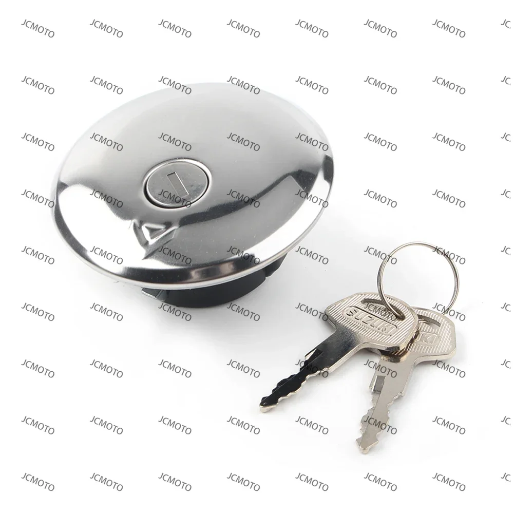 For Suzuki GN 125 250 GN250 GN125 Commuter Motorcycle Switch Kit Assembly Fuel Gas Cap Tank Cover W/ 2 Keys