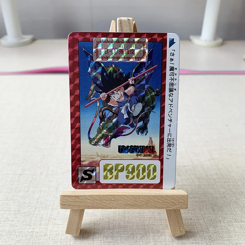 Fai da te Self Made Dragon Ball Z Son Goku Collezione di carte Copia Versione Dragon Ball Pp Grid Flash Anime Card Regalo Giocattoli