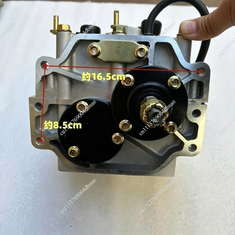 V3 gear changer, three-wheel motorcycle three-speed mid-gearbox with afterburner