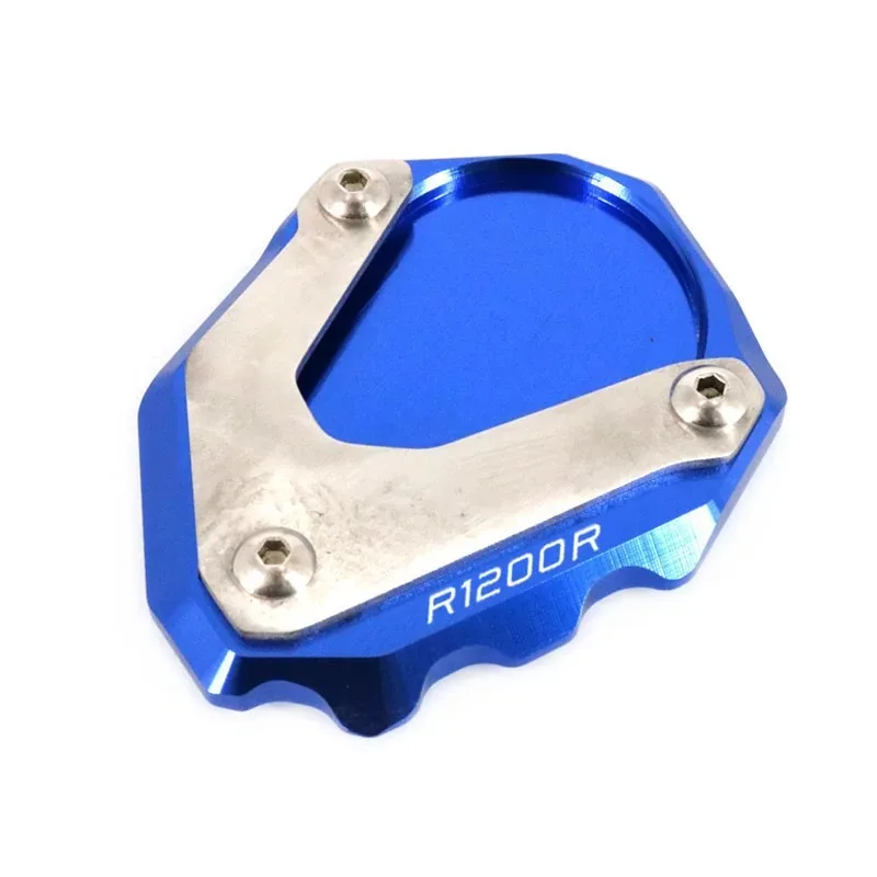 Fit For BMW R1200R R1200ST R1200RT R1200 R RT Motorcycle CNC Kickstand Foot Side Stand Extension Pad Support Plate Enlarge Stand