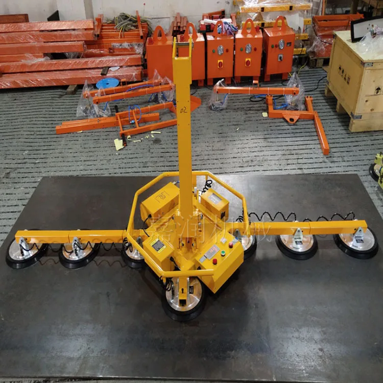 HCY HCY Stone glass suction crane, curtain wall glass installation vacuum suction cup 400kg suction cup