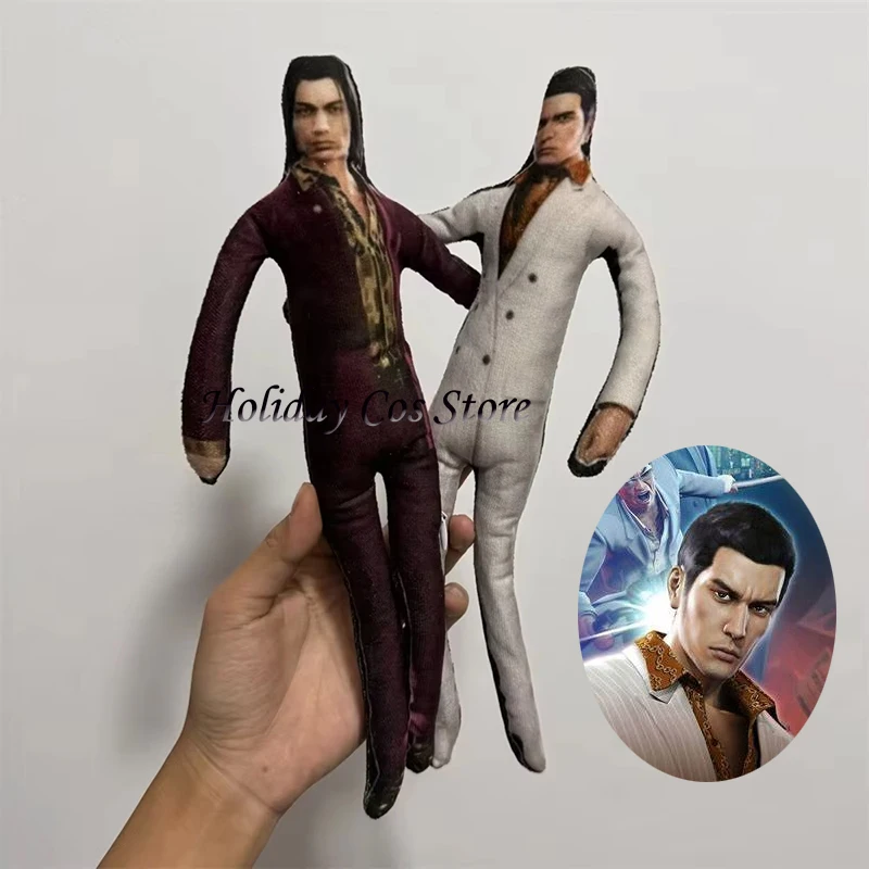 

Yakuza Kiryu Kazuma игра косплей кукла плюшевые мягкие куклы абстрактная поворотная фигура украшение комнаты забавные плюшевые подарки