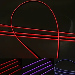 For 18 In 1LED Strip Car Ambient Lights accessories RBG 64 Color Interior Acrylic Strip Light Guide Fiber Optic  Interior light