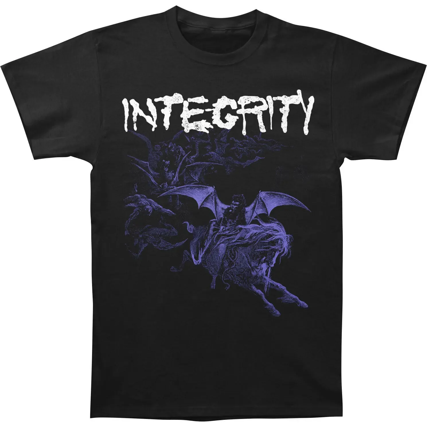 Men'S Integrity Scorched Earth T Shirt Large Black