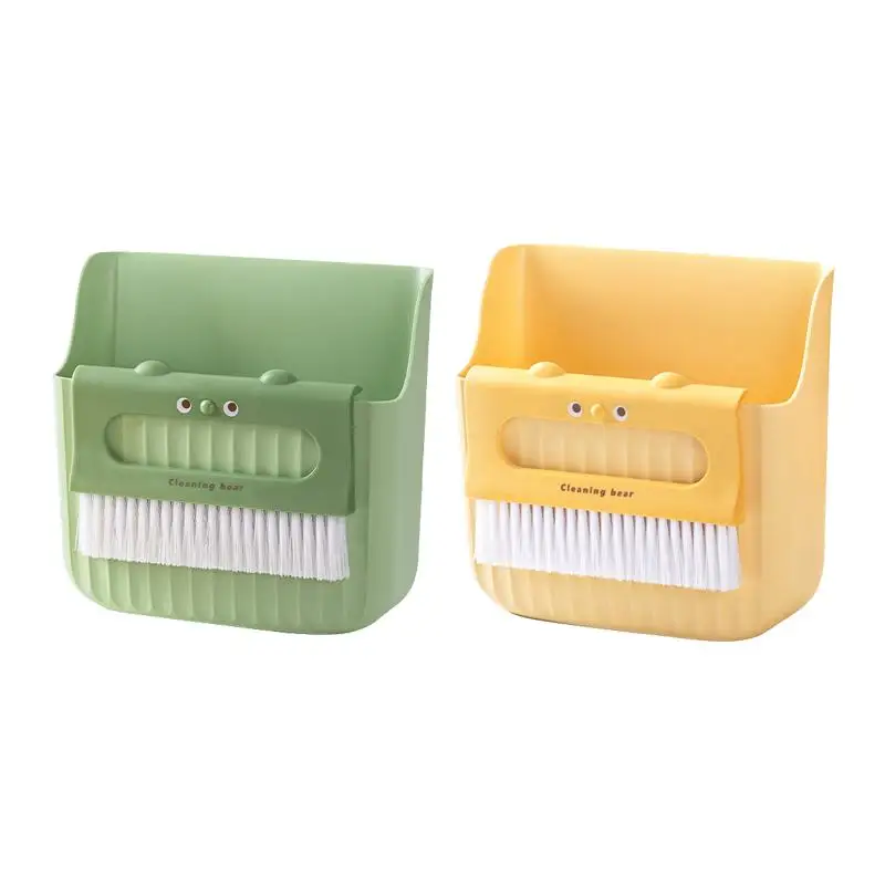 

Mini Broom with Dustpan for Kids Cleaning Brush and Dustpan Combo,Develop Life