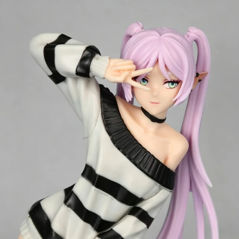 Games/Anime/Peripherals/Figures Fashionable Fulian 18CM girl with twin tails Sexy beautiful girl Doll model Desktop Ornaments