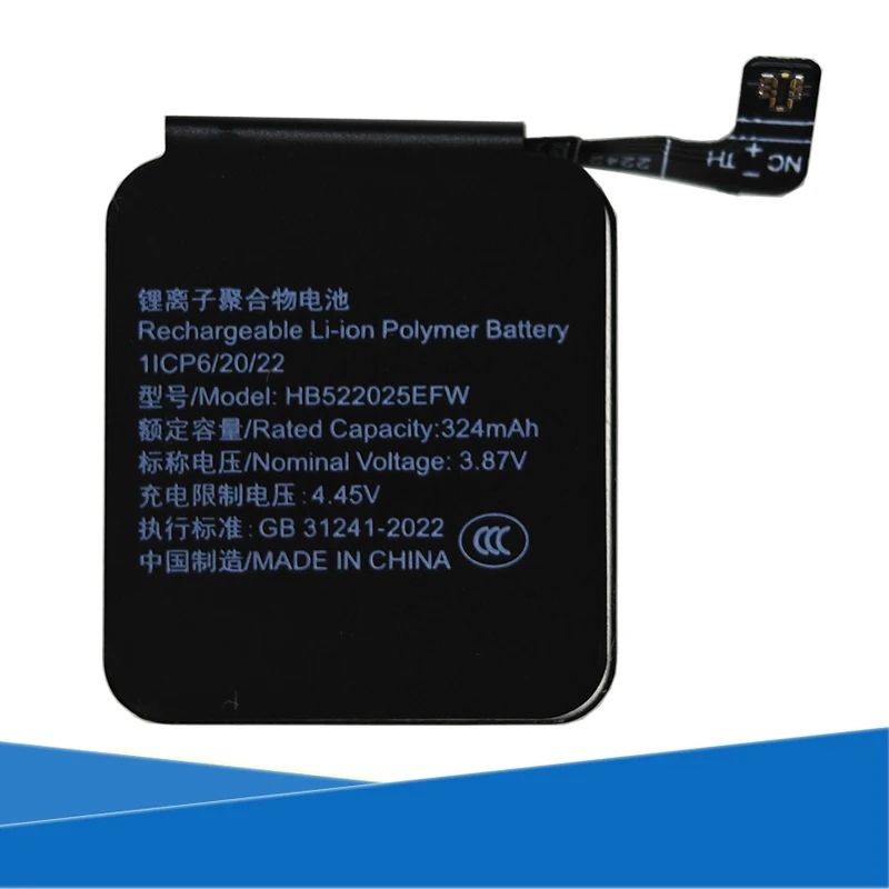 Original Replaces 324mAh 3.87V HB522025EFW Battery For Huawei GT3 42mm MIL-B19 GT Cyber AND-B19 Smart Device