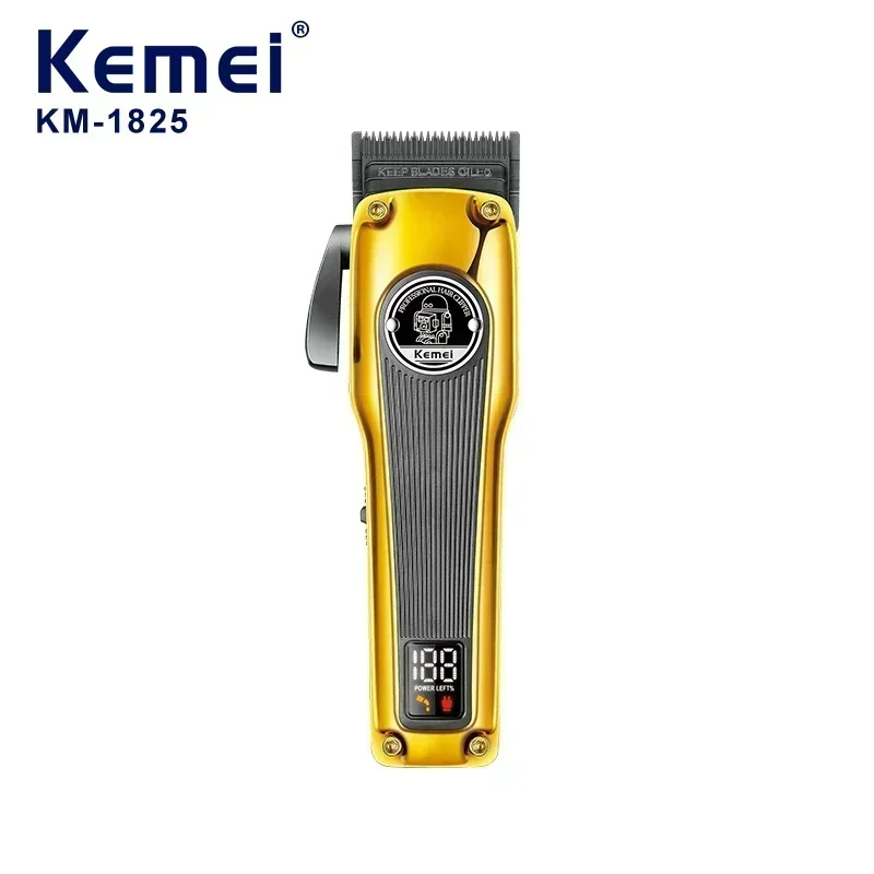 

Professional Hair Trimmers Clippers Km-1825 Rechargeable Hair Cutter Hair Trimmer For Barber Shop