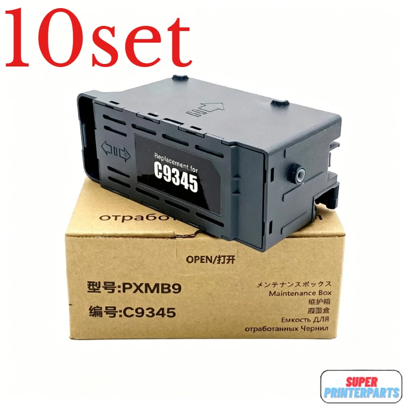 10set C9345 Ink Maintenance Box for EPSON L8050 L8160 L8180 L15158 L15168 L15180 L18050 ET 8500 8550 18100 M15180 M16680