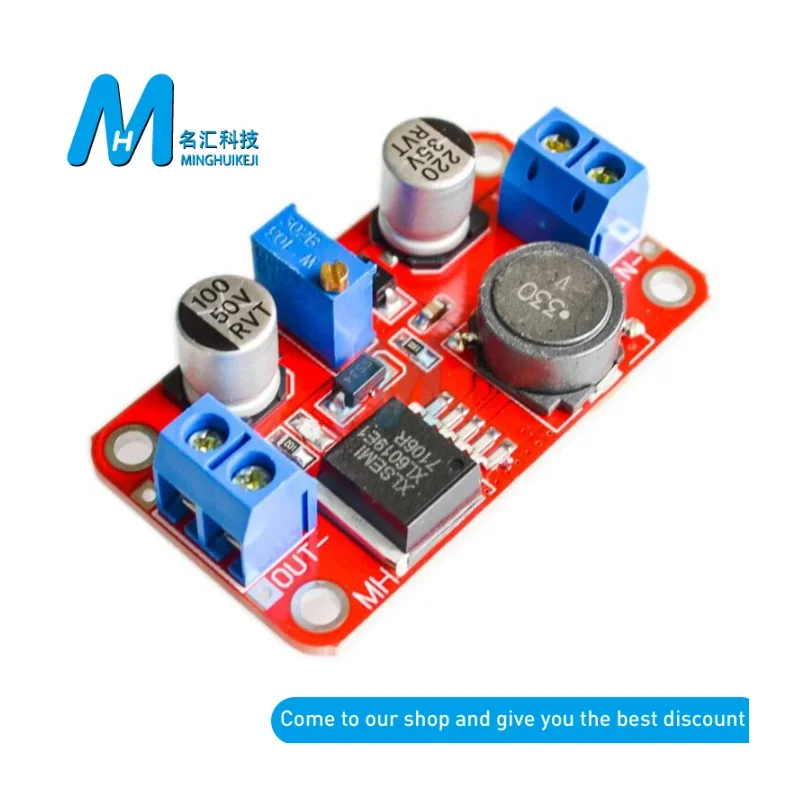 Модуль повышающего источника питания постоянного тока XL6019, стабилизированный источник питания постоянного/постоянного тока, выход 5 В/12 В/24 В, регулируемый