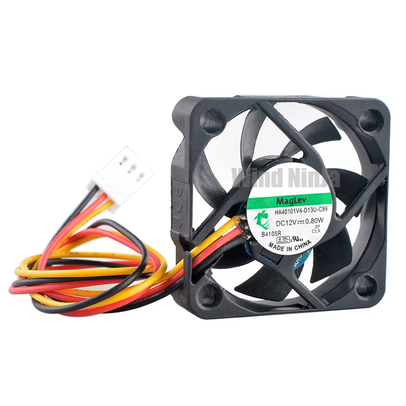 HA40101V4-D13U-C99 4cm 40mm fan 40x40x10mm DC12V 0.80W 3pin 4500rpm Quiet cooling fans for CPU routers