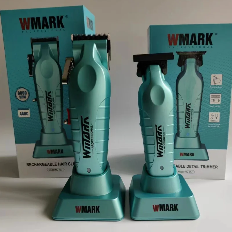 WMARK-Aparador de cabelo baixo ruído para homens, aparador de cabelo, 8300 RPM, NG-133, NG-317, Novo, 2021