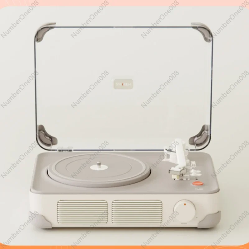 SYITREN/Setalin T400 Vinyl Record Player Portable Bluetooth Retro Vinyl Audio Qixi Festival Gift