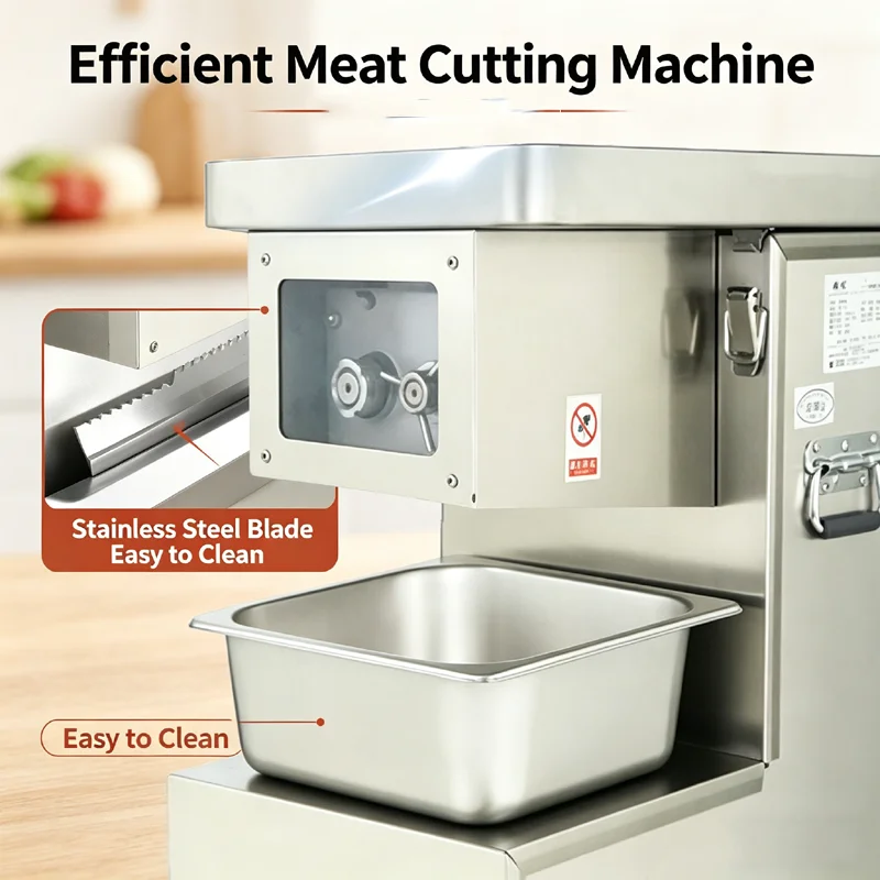 Home Kitchenaid Electric Full Automatic Pork Meat Shredded Shredder Shredding Slicer Cutting Machine