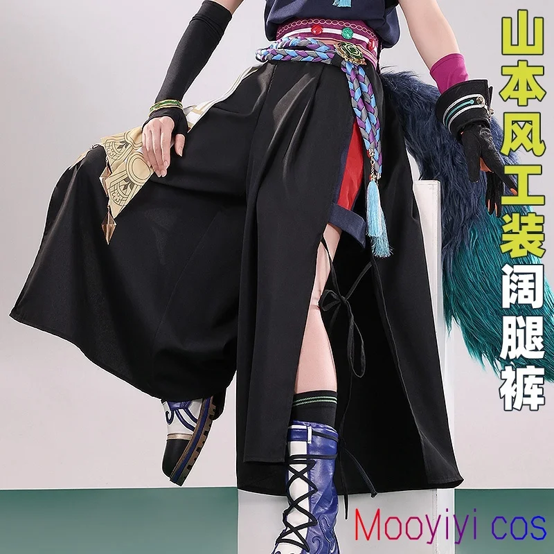 ใหม่ปี Genshin Impact Tighnari คอสเพลย์เครื่องแต่งกายฮาโลวีนบทบาทเล่นปาร์ตี้การ์ตูนหูและหางชุดใหม่ในสต็อก S-XL