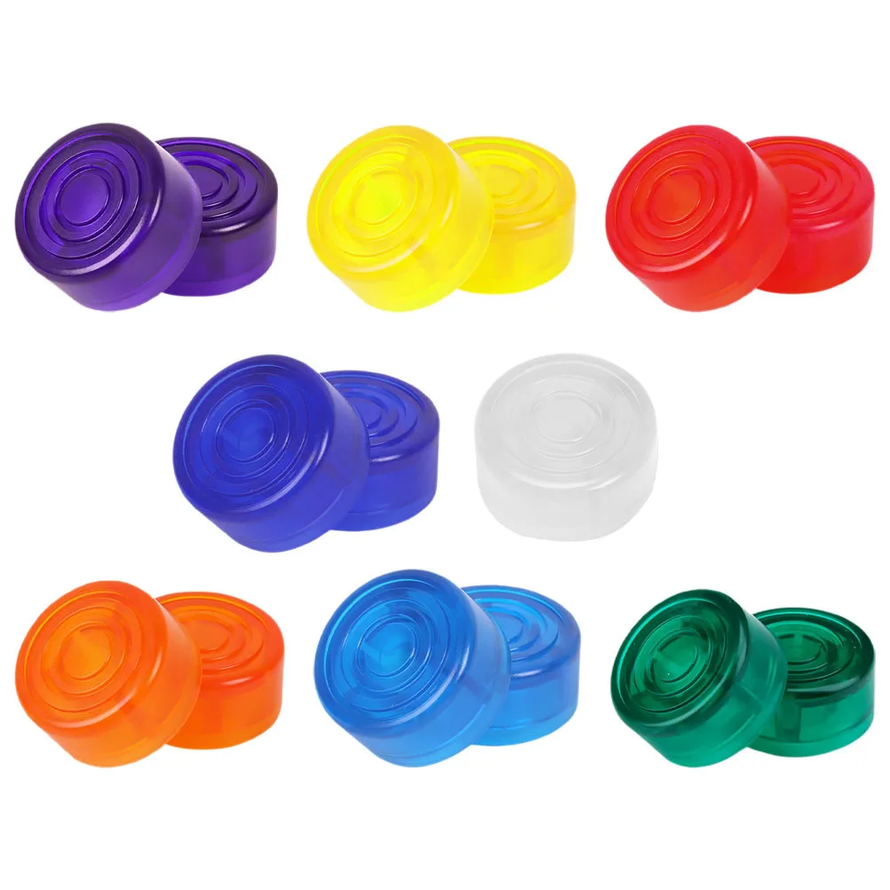

15Pcs Electric Guitar Effect Pedal Toppers Durable ABS Colorful Caps for Efficient and Precise Operation Volume Knob