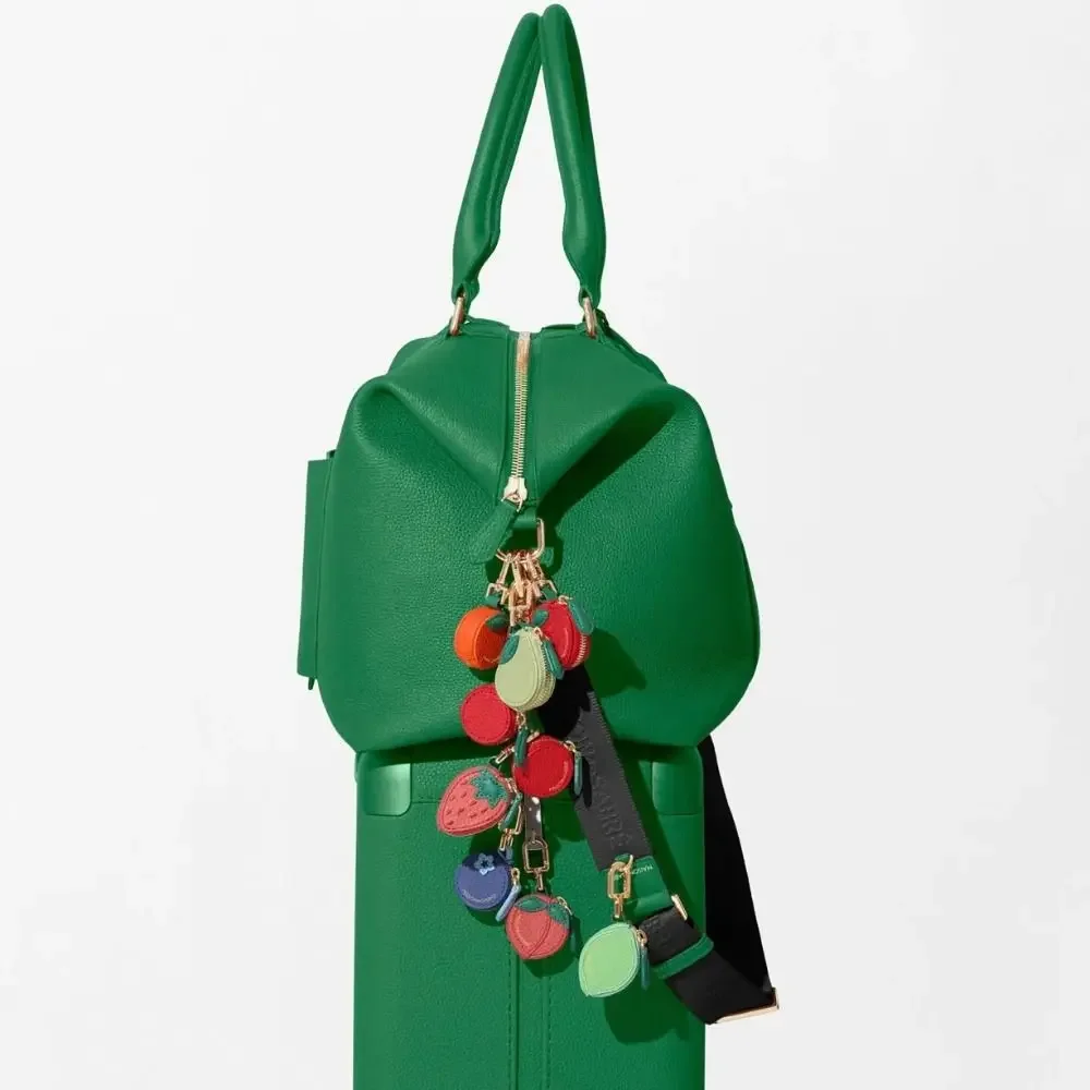 

Fashion Cute Fruit Shape Coin Purse Zipper Coin Bag PU Leather Pendant Wallet Korean Style Earphone Bag Women