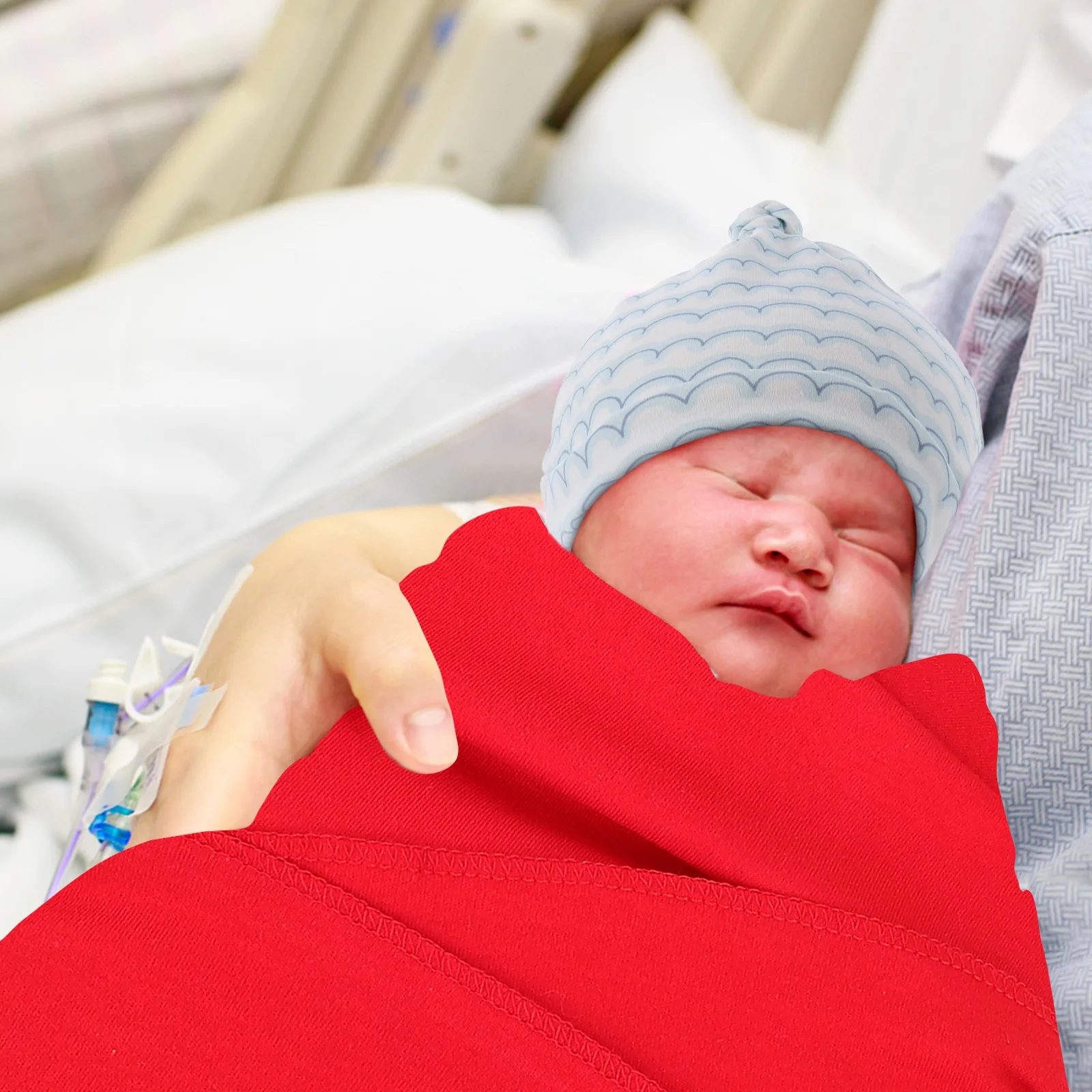 1 قطعة ملابس الطفل القماط القطنية الناعمة المرنة امتصاص العرق قماط التفاف تنفس مريحة الوليد