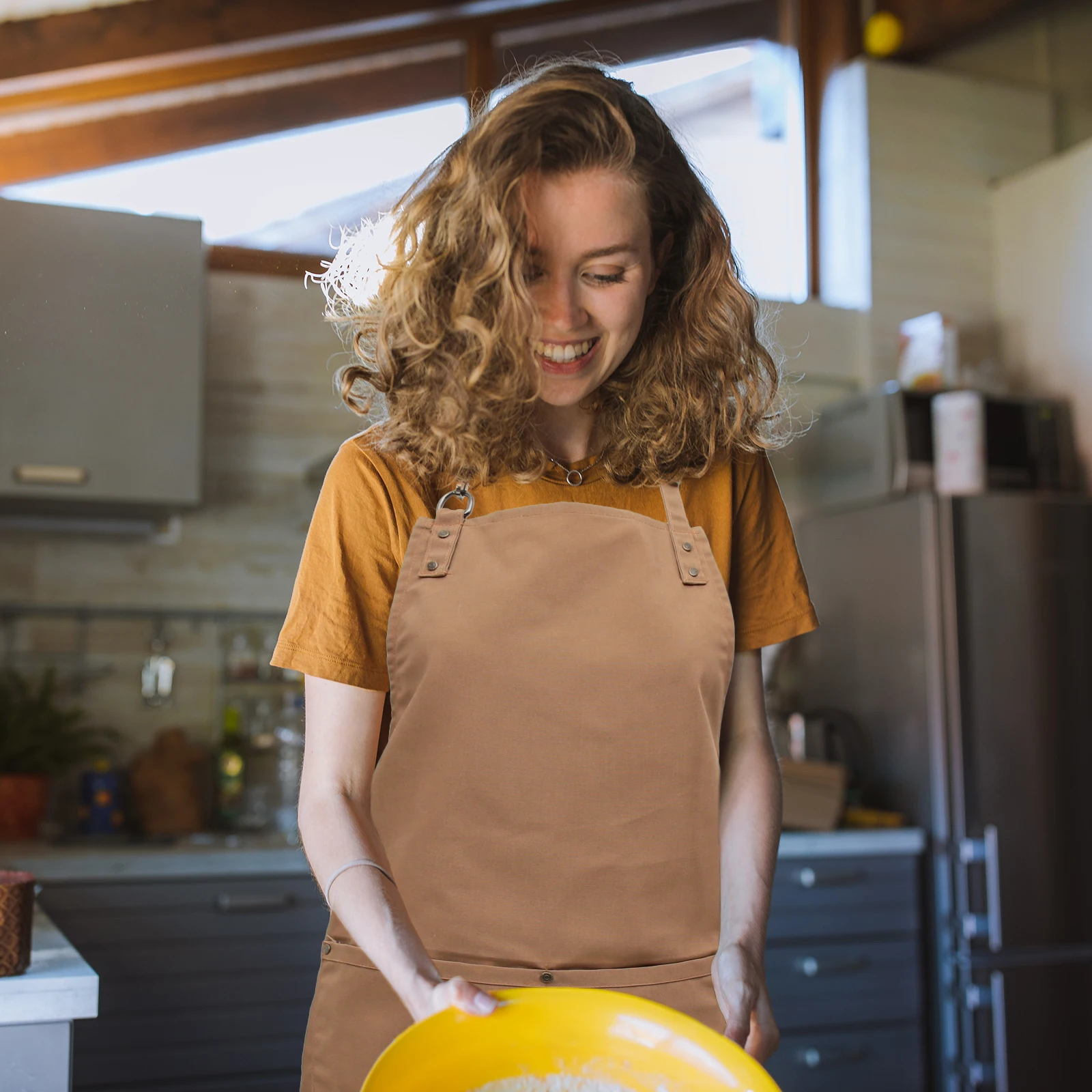

Dirt proof proof Aprons Apron For Women Women Baking Cafe Cooking Pockets Gardening Kitchen Professional Hairdresser